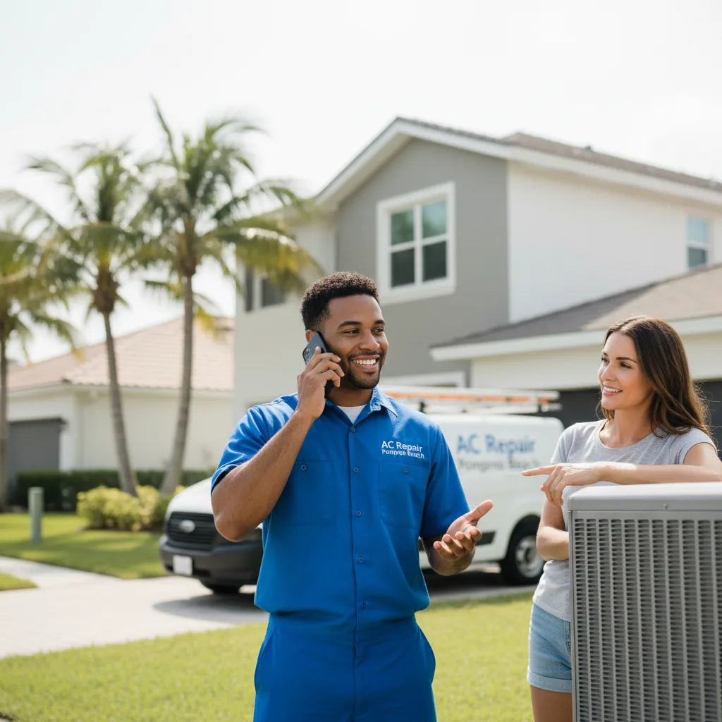 AC Repair Pompano Beach customer support in Reinbeck